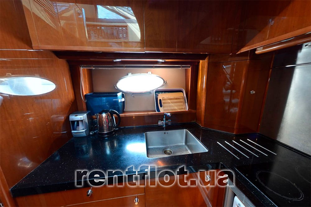 Enlarge photo of galley equipment of motor yacht Princess-45 Galley equipment of motor yacht Princess-45