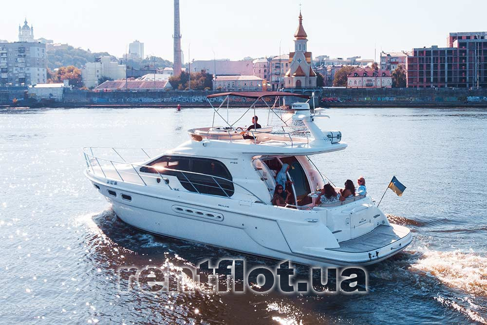 Увеличить фото прогулки на моторной яхте Си Лайн-44 Прогула на моторной яхте Си Лайн-44